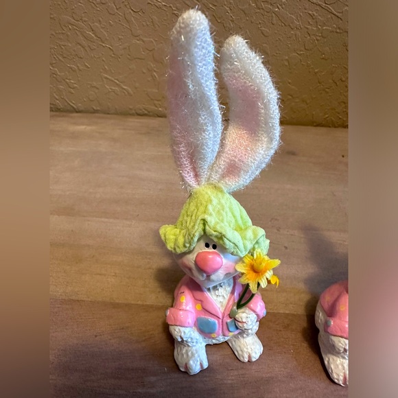 Twin Easter Spring Bunnies - Picture 5 of 6